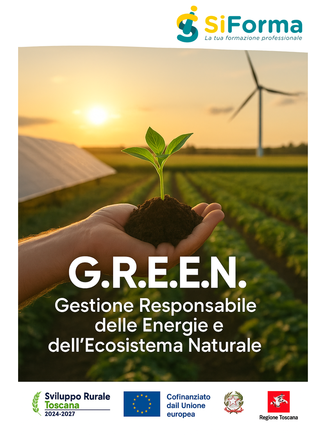 Progetto G.R.E.E.N - corsi gratuiti per imprenditori agricoli e addetti del settore